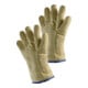Gants de protection thermique 5 doigts, T. universelle nature tissu aramide EN 3-1