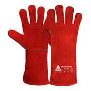 Gants de soudage à la main Mühlheim taille 10, cuir fendu de vachette
