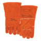 Gants de soudeur taille L (9) rouge cuir bovin refendu de qualité supérieure EN-1