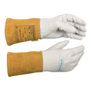 Gants de soudure Weldas taille XL (9,5) naturel/orange EN 388 EN 12477 EN 1149-2 10 PA-5