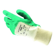 Gants en coton Ansell Easy Flex 47-200 avec 3/4 nitrile vert