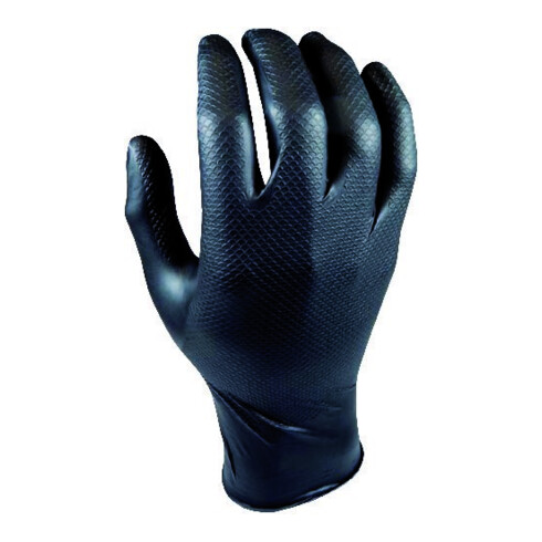 Gants Grippaz, T. L, orange (boîte de 50 pièces)