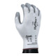 Gants en nylon Ansell avec mousse nitrile blanc/gris-1