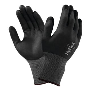 Ansell gants HyFlex 11-840 nylon avec mousse nitrile noir