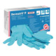 Gants jetables Honeywell Dermatril P 743 bleu nitrile-1