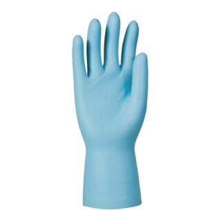 Gants jetables Honeywell Dermatril P 743 bleu nitrile