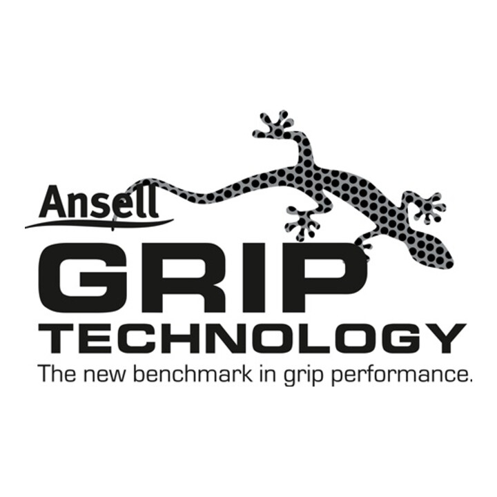 Gants jetables TouchNTuff 93-250 taille 9,5-10 anthracite nitrile EN 374 cat. II