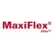 Gants MaxiFlex Elite 34-274 taille 8 bleu/bleu nylon avec nitrile microporeux EN-4
