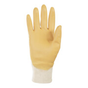 Gants KCL mousson 105 nitrile avec manchette tricotée curry-4