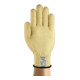 Gants Ansell EN388/407 Réf. II Neptune Kevlar 70-215 Kelvar jaune Tricoté poignet-1