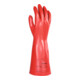 Gants p. électriciens Electrosoft T. 10 rouge latex naturel spécial EN 60903-200-1