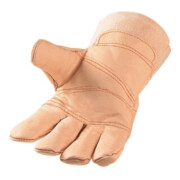 Gants T. 10,5 couleurs naturelles cuir d'ameublement cat.