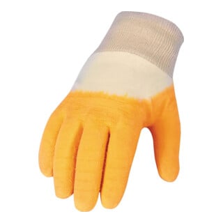 Gants T. 10 jaune CO avec Latex I cat. I ASATEX