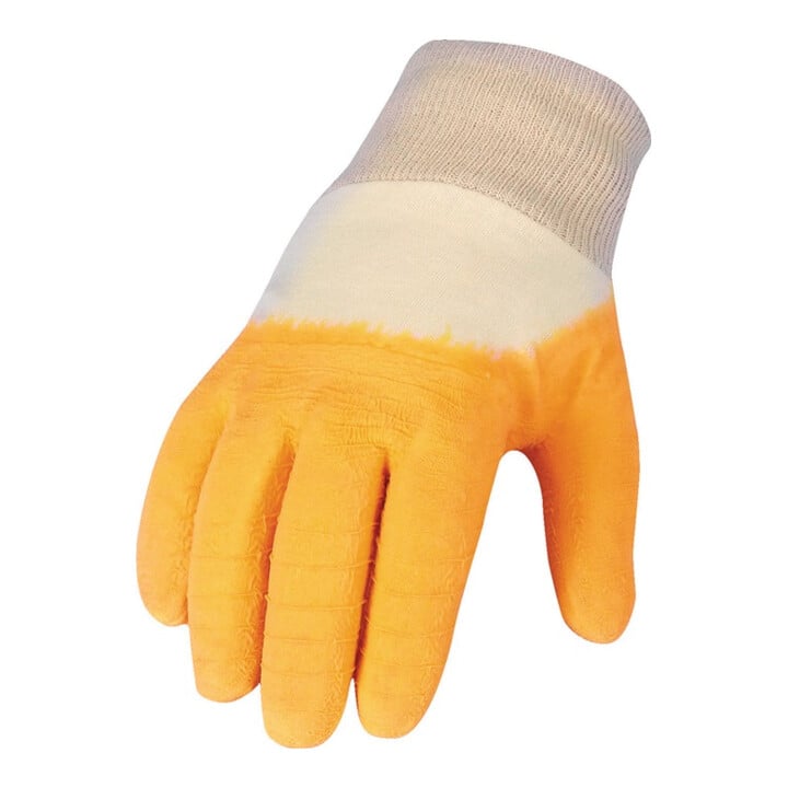 Gants T. 10 jaune CO avec Latex I cat. I ASATEX