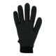 Asatex gants tricotés enduit de PVC ceinture tricotée avec velcro gris-4