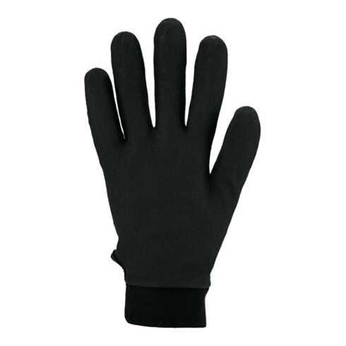 Asatex gants tricotés enduit de PVC ceinture tricotée avec velcro gris