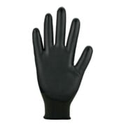 Gants imperméables à l'eau enduits d'une partie de PU blanc-4