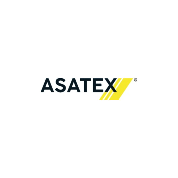 Asatex gants tricotés polyester/coton sur une face avec des pointes bleues