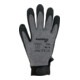 Asatex gants tricotés enduit de PVC ceinture tricotée avec velcro gris-1