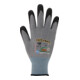 Gants taille 8 avec clous gris/noir sur carte SB