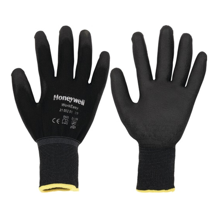 Gants Honeywell Workeasy avec revêtement PU noir
