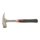 Ganzstahllatthammer 950g m.Magnet geraut 950g PEDDINGHAUS-1