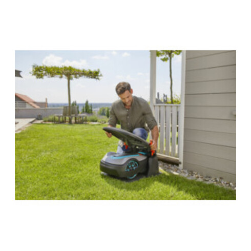 Garage pour robot de tonte GARDENA (pour modèles SILENO city + life)