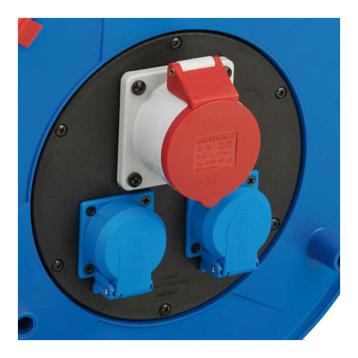 Garant CEE 1 IP44 Industriële/werfkabelhaspel 30m H07RN-F 5G2.5