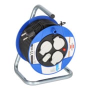 Garant Compacte Kabelhaspel met USB-laadfunctie 15m H05VV-F3G1.5-1
