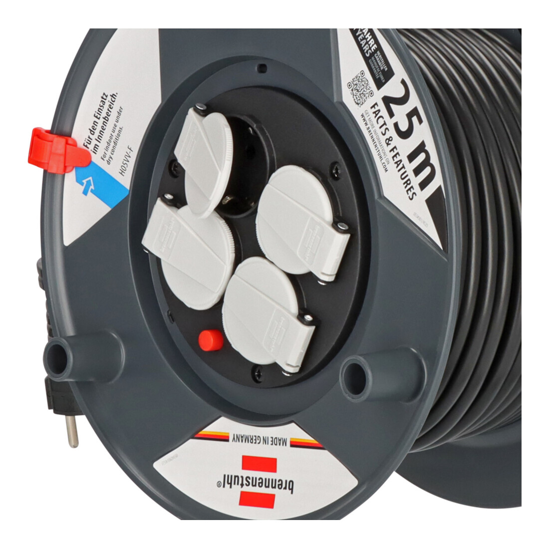 Garant E kabelhaspel 25m H05VV-F 3G1.5