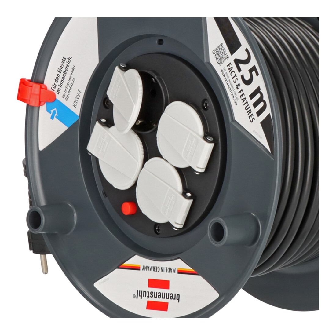 Garant E kabelhaspel 25m H05VV-F 3G1.5