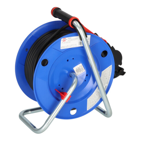 Garant G kabelhaspel IP44 38+2m H07RN-F3G1.5 met drievoudige rubberen koppeling