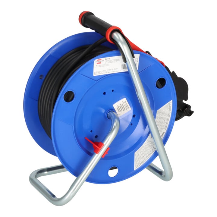 Garant G Kabeltrommel IP44 38+2m H07RN-F3G1.5 mit 3-fach Gummi-Kupplung