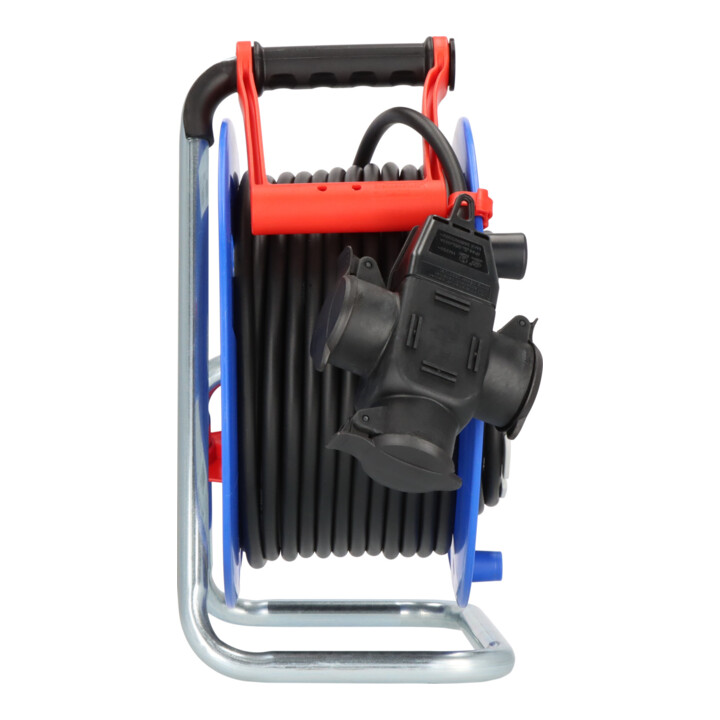 Garant G Kabeltrommel IP44 38+2m H07RN-F3G1.5 mit 3-fach Gummi-Kupplung