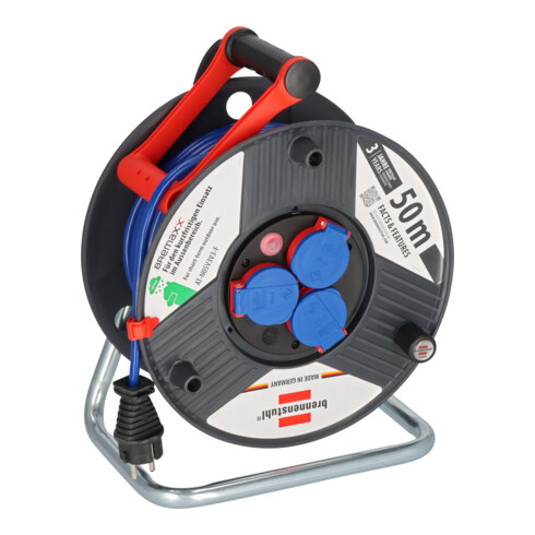 Garant IP44 kabelhaspel 50m AT-N05V3V3-F 3G1.5 blauw