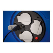 Garant Kabeltrommel mit USB-Ladefunktion 50m H05VV-F3G1,5-5