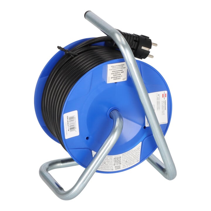Garant Kompakt Kabeltrommel mit USB-Ladefunktion 15m H05VV-F3G1,5