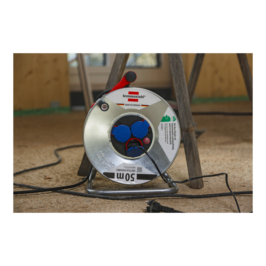 Garant S IP44 kabelhaspel 50m H05RR-F 3G1.5