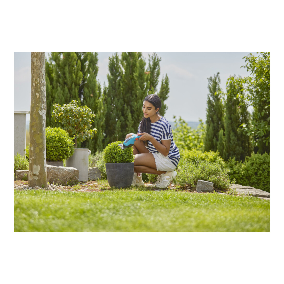 Gardena Akku-Grasschere ComfortCut Li