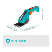 Gardena Akku-Grasschere ComfortCut Li-4