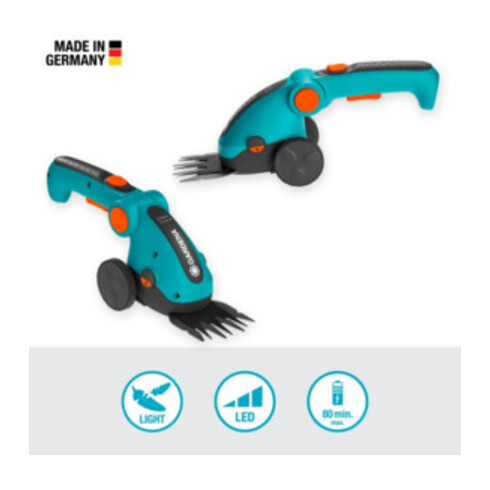 Gardena Akku-Grasschere Set ComfortCut Li