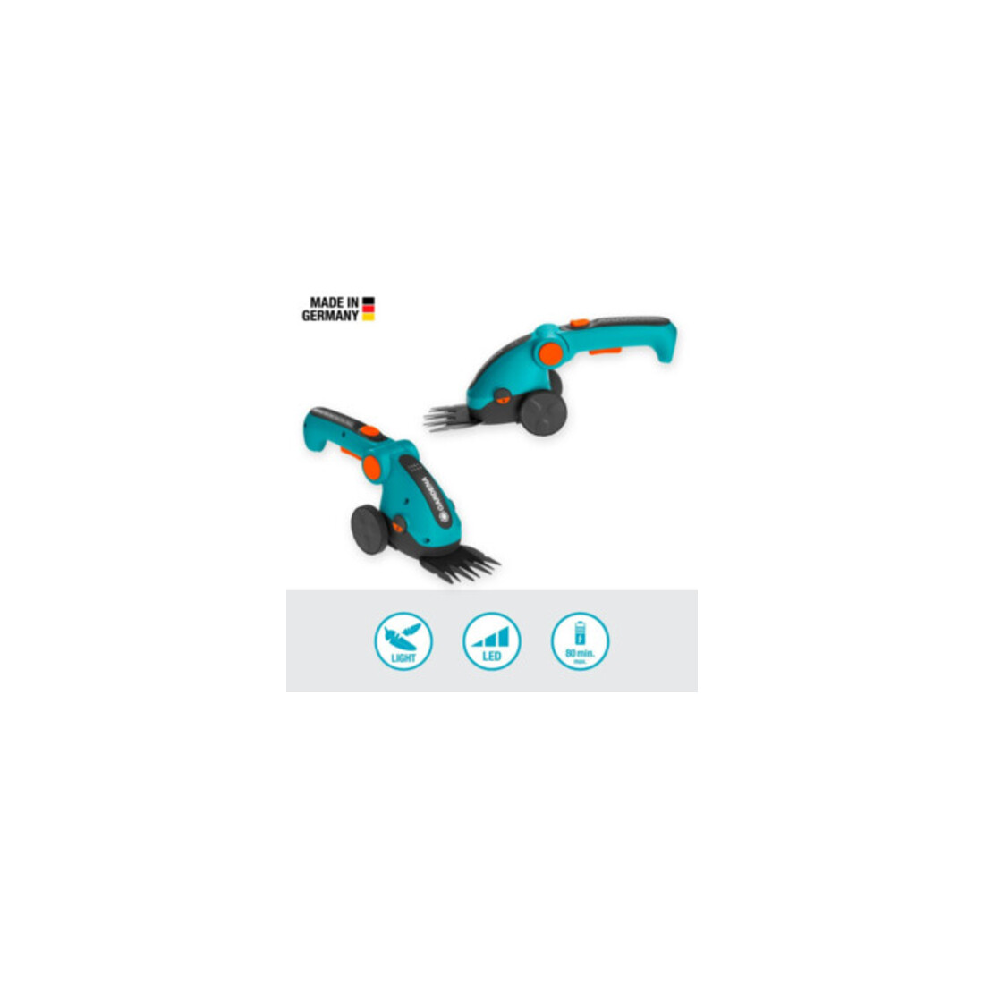Gardena Akku-Grasschere Set ComfortCut Li