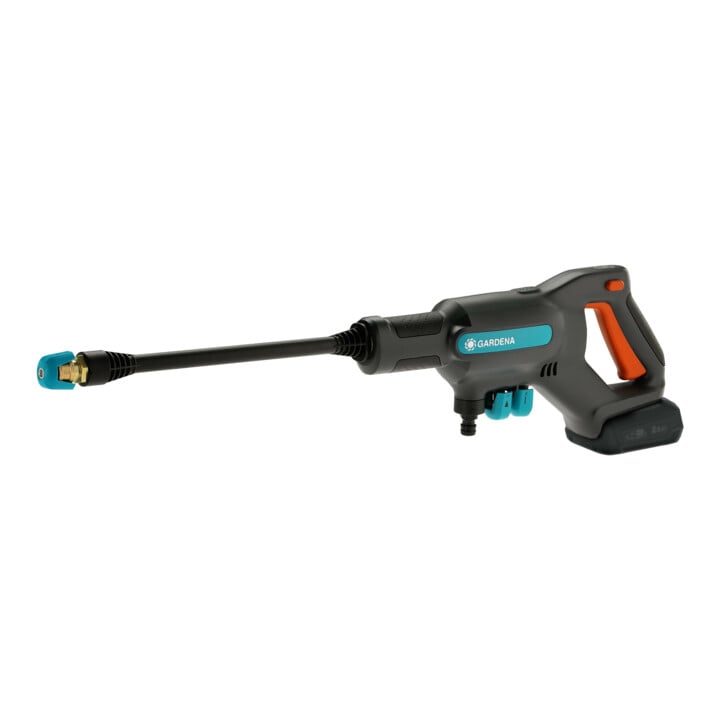 GARDENA Akku-Mitteldruckreiniger AquaClean 24/18V P4A Premium Ready-To-Use Set