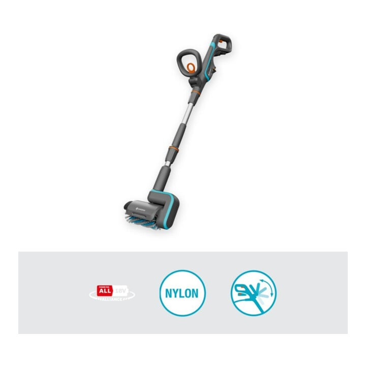 Gardena Akku-Multi-Reiniger AquaBrush Patio 03/18V solo 14841-55