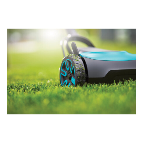 GARDENA Akku-Rasenmäher HandyMower 22/18V P4A Ready-To-Use Set