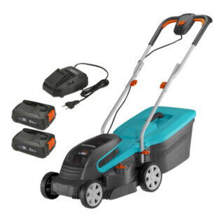 GARDENA Akku-Rasenmäher PowerMax 32/36V P4A Ready-To-Use Set