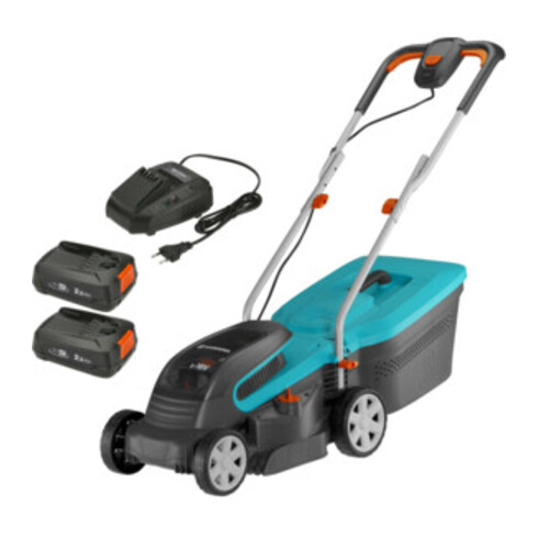 GARDENA Akku-Rasenmäher PowerMax 32/36V P4A Ready-To-Use Set
