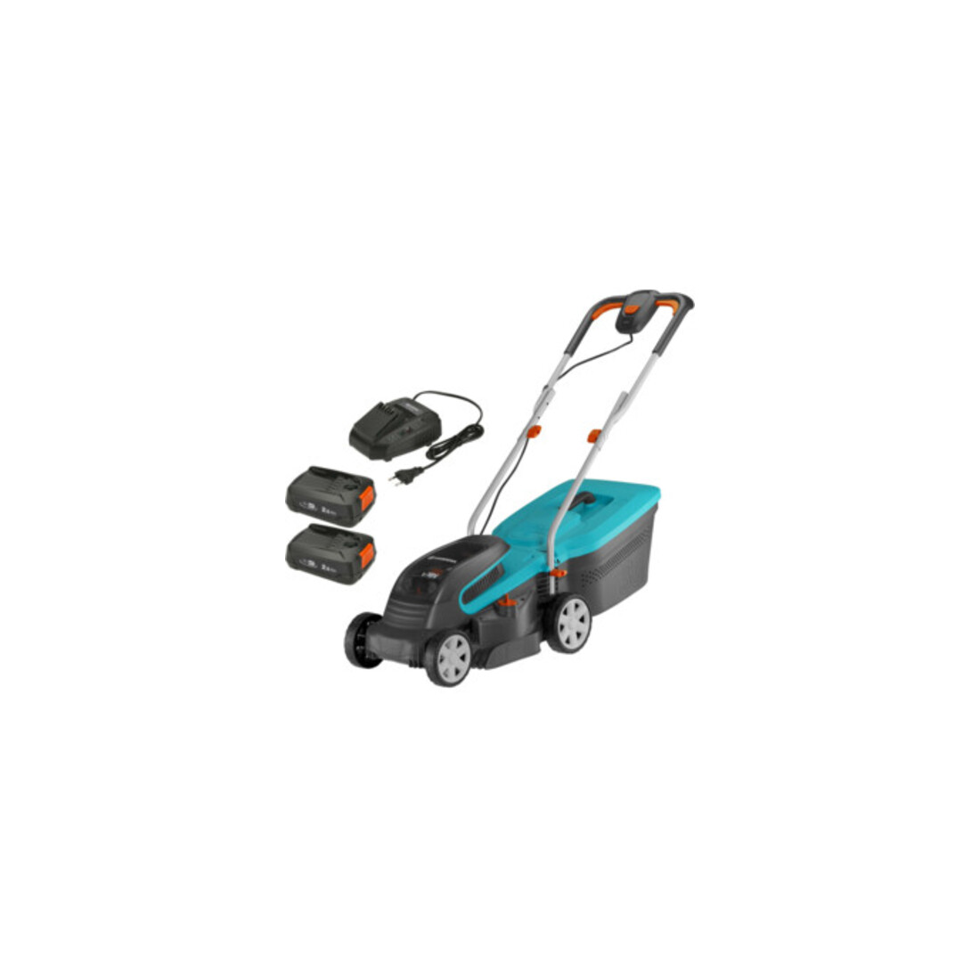 GARDENA Akku-Rasenmäher PowerMax 32/36V P4A Ready-To-Use Set