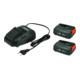 GARDENA Akku-Rasenmäher PowerMax 32/36V P4A Ready-To-Use Set