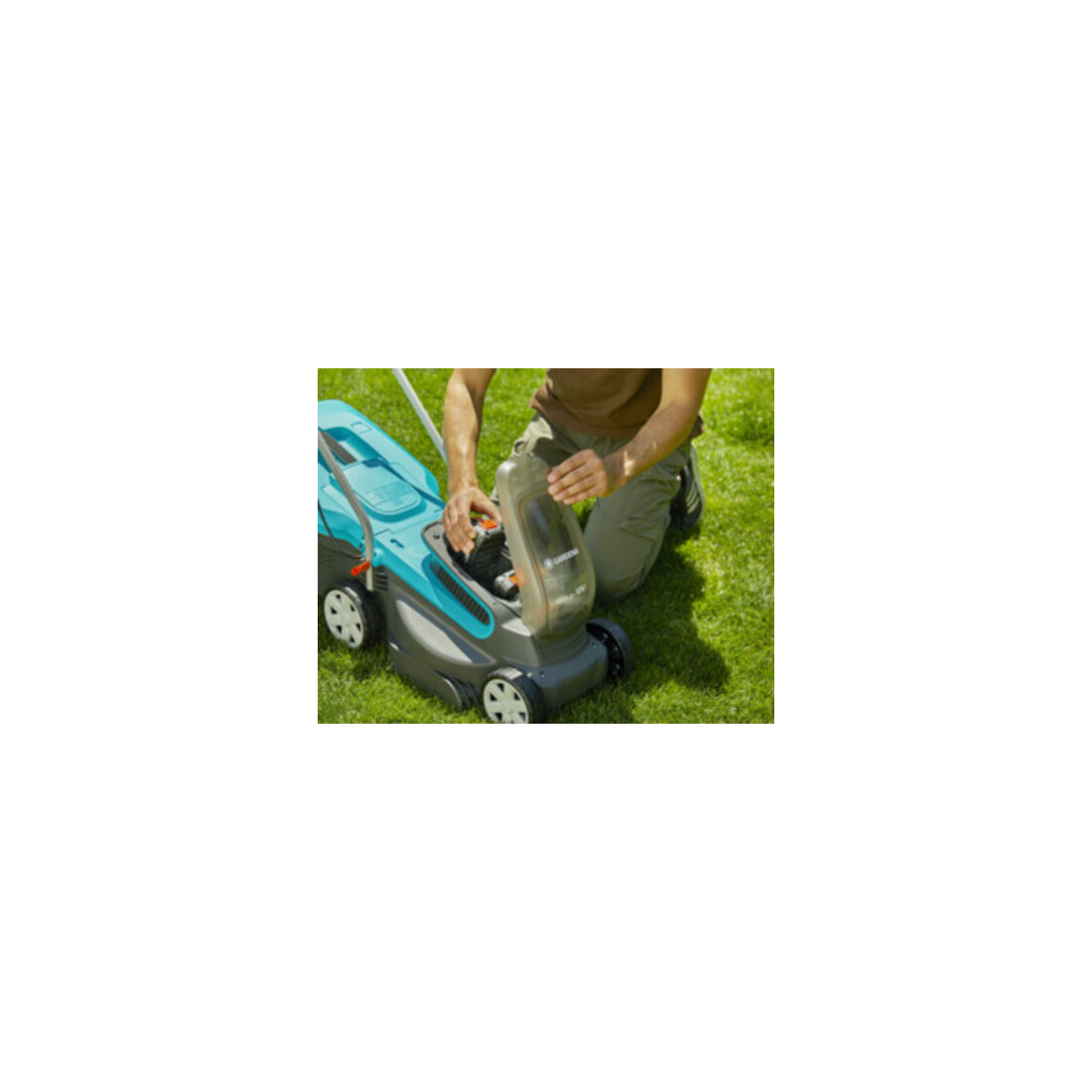 GARDENA Akku-Rasenmäher PowerMax 32/36V P4A Ready-To-Use Set